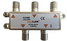 Coaxlan 4-fach Verteiler 862 MHz