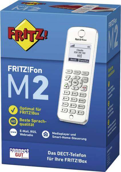 AVM Telefon-Mobilteil FRITZ!Fon M2 Weiss