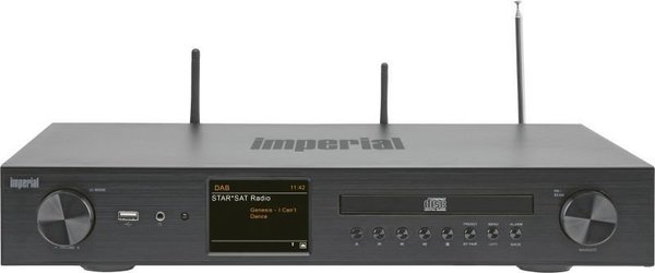 Imperial CD-Receiver DABMAN i560 Hybrid CD Schwarz