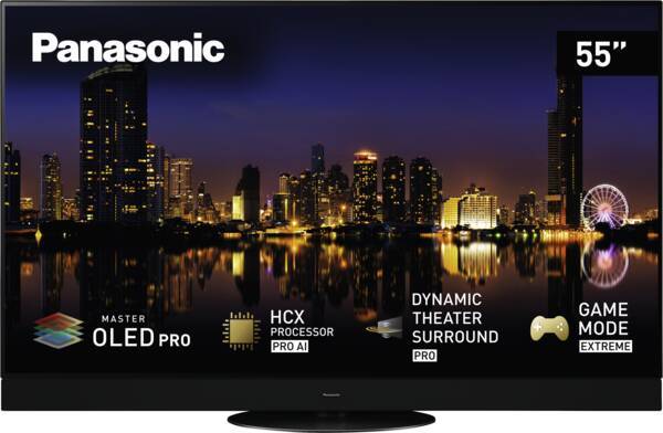 Panasonic SDS Premium OLED-Fernseher TX-55MZF1507 Black-Metallic