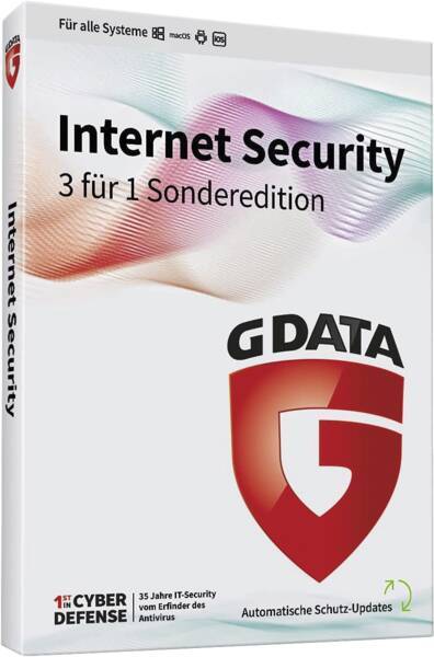 Software GDATA Internet Security 3 Geräte Sonderedition