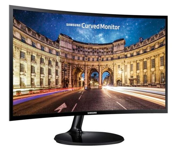 Samsung Multimedia LED-Monitor C24F390FHR Curved Schwarz