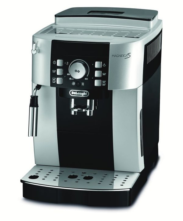 Delonghi Kaffee-Vollautomat ECAM 21.116.SB Silber-Schwarz