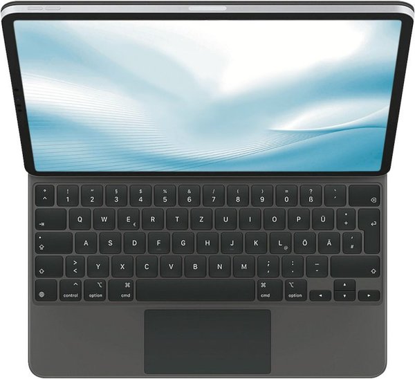 Apple Smart Cover Magic Keyboard für iPad Pro 12.9" (5. Generation) German Schwarz