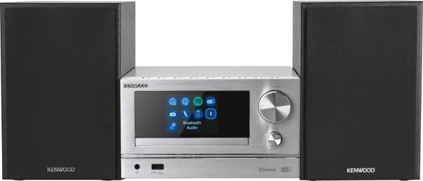 Kenwood Home Audio Micro-Stereo-System M-7000S Silber