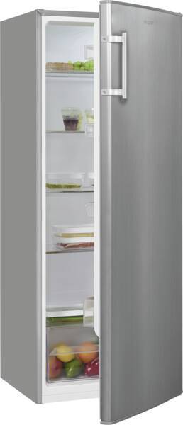 Exquisit  Stand-Kühlschrank KS320-V-H-040E Inox