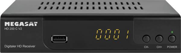 HD Kabel-Receiver Megasat Set-Top-Box HD 200 DVB-C